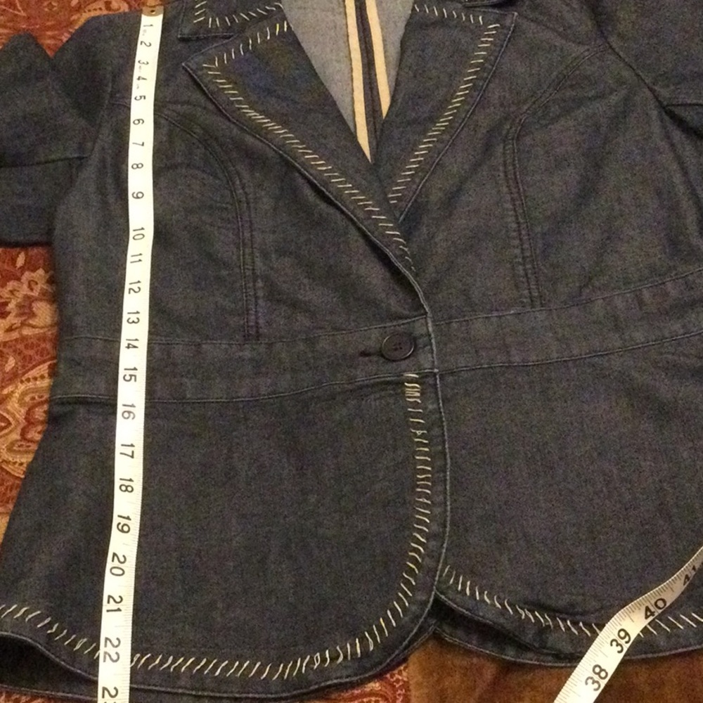 Apostrophe Ladies denim jacket size 8 - Picture 7 of 8